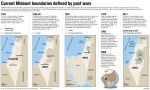 Historic look at boundaries in Israel,&nbsp;1947-present